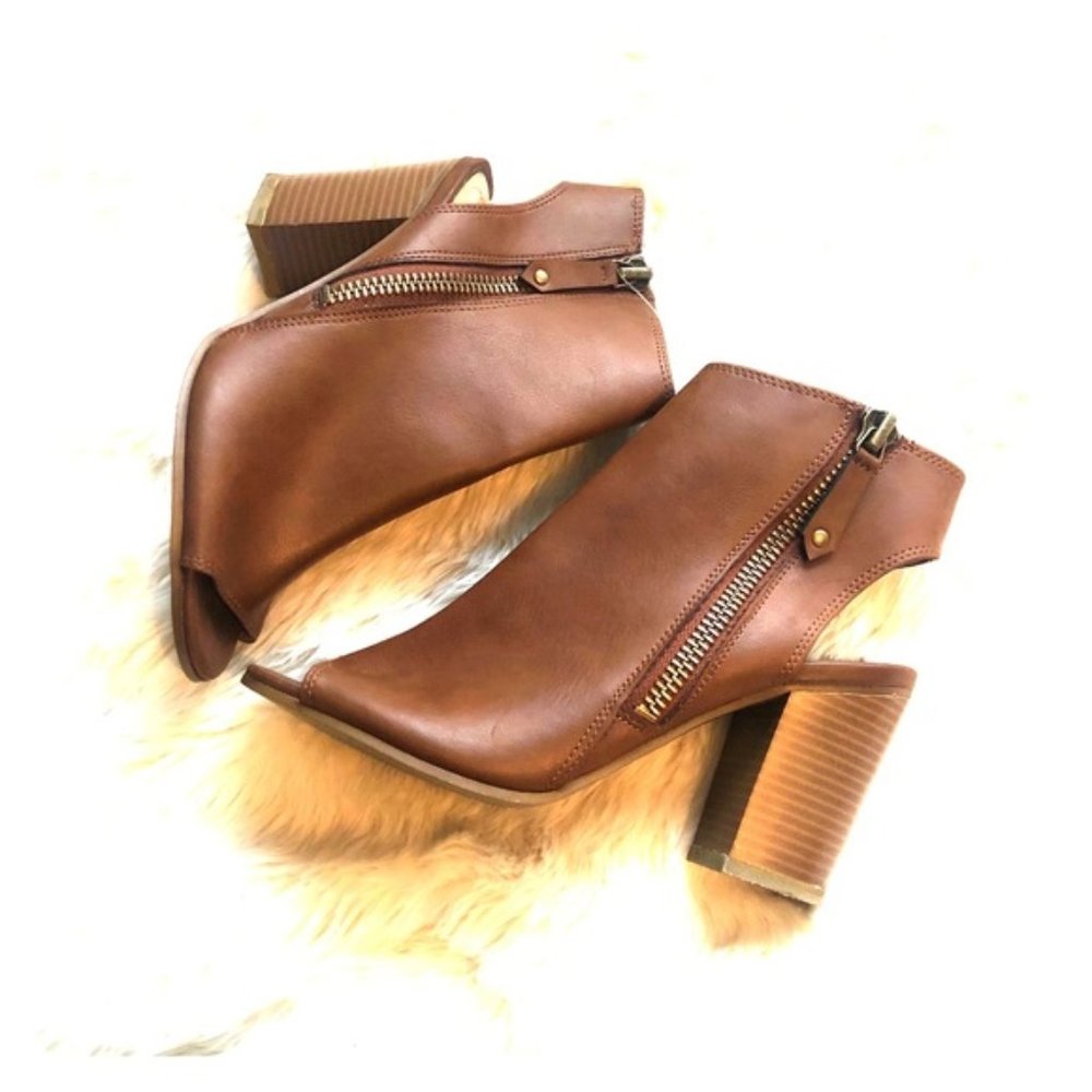 Madden Girl Peep Toe Booties